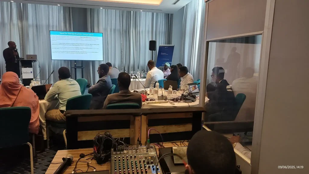 Single-camera live streaming setup for a small event in Nairobi