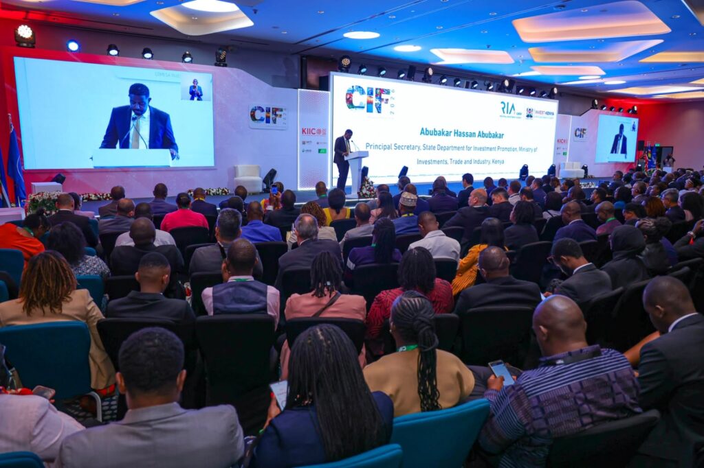 Event management team coordinating a multilingual conference summit in Nairobi, Kenya
