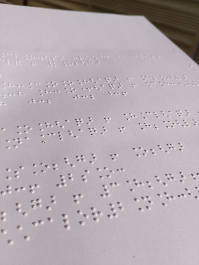 Braille and accessible format translation service in Nairobi